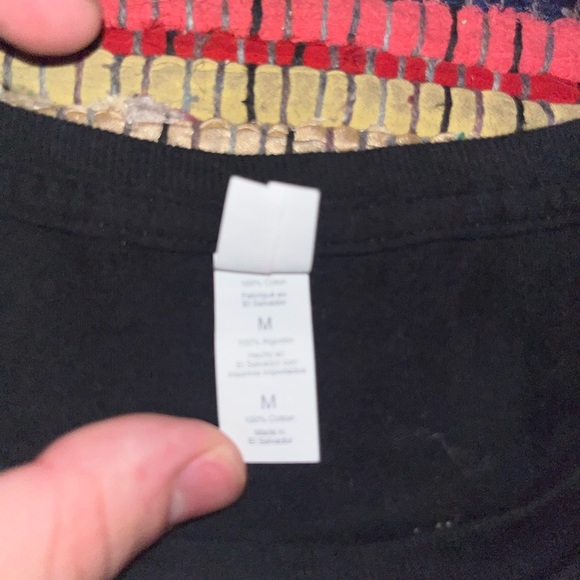 Pitbull and Iggy Azalia tour tee Size M color Black with graphics on each side. - Picture 3 of 5